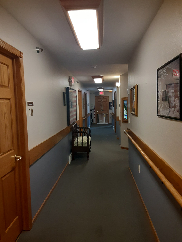 Resident hallway
